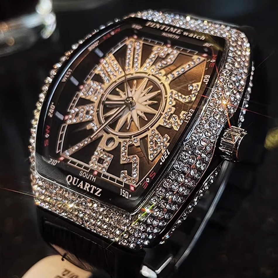 Cartier Watch Tank - Premium Brand Luxury Diamond Watch Digital