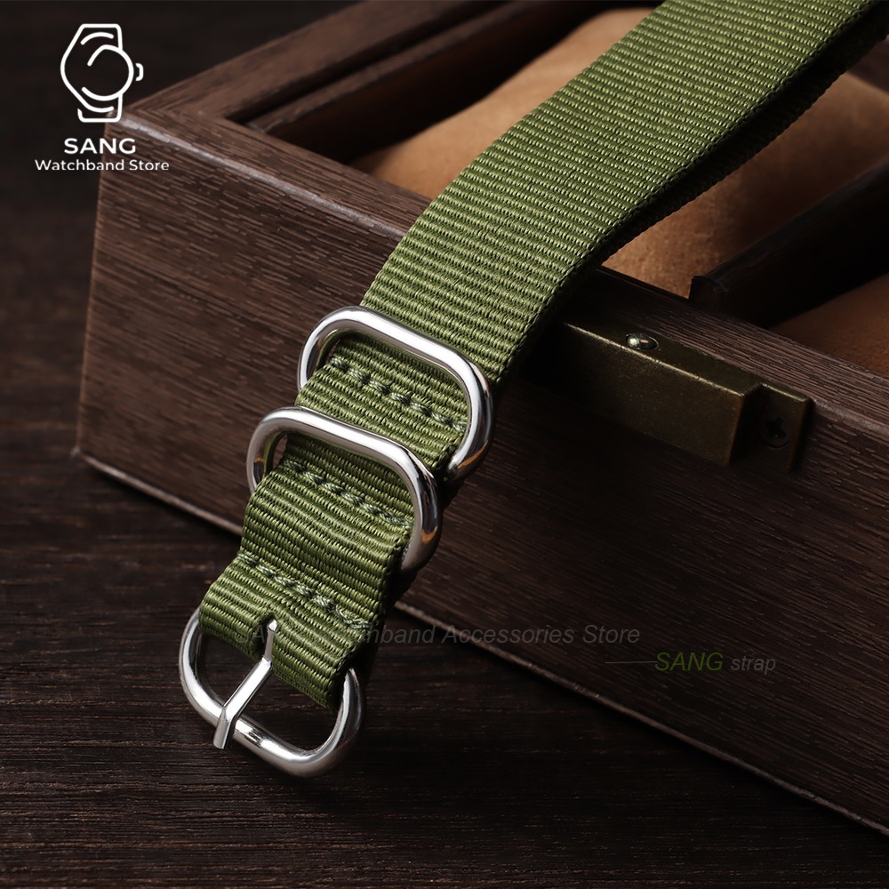 18mm 20mm 22mm 24mm Army Sport - Nato Strap Nylon ulasan dan harga