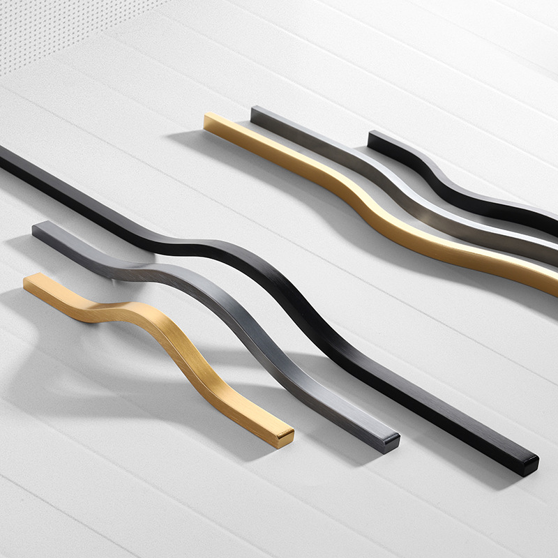 Electroplated Brushed Gold Cab - Curved Spring Bar ulasan dan harga