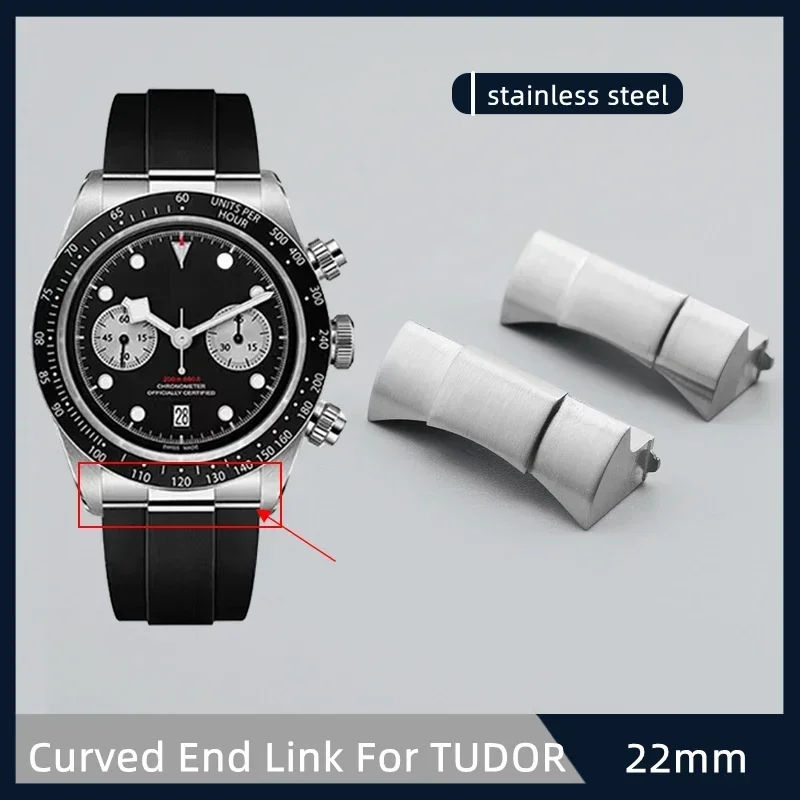 22mm Stainless Seamless Connec - Curved Spring Bar ulasan dan harga