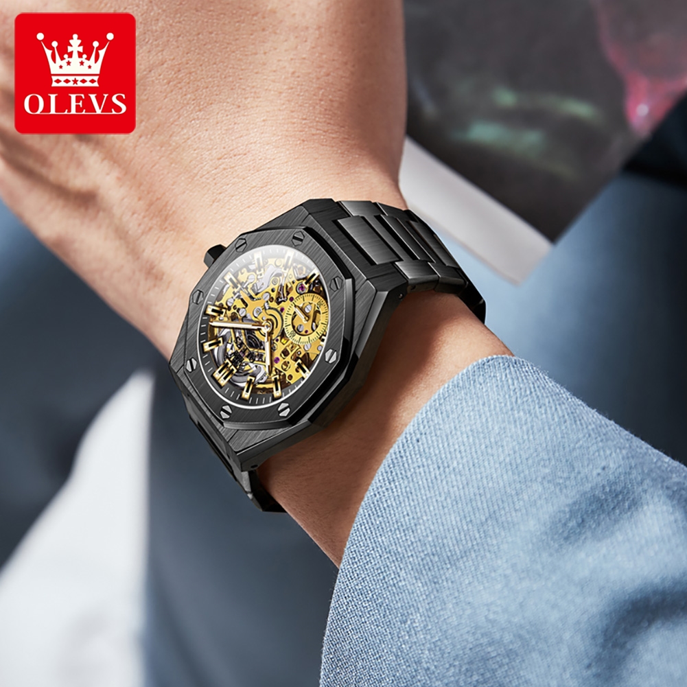 OLEVS Watches Luxury Man High  - Patek Philippe Watch Nautilus ulasan dan harga